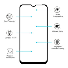 ENKAY Hat-prince Full Glue 0.26mm 9H 2.5D Tempered Glass Film for, For Galaxy A20e, For Google Pixel 3A(1pc), For Huawei Y5 2019 (1 PC)