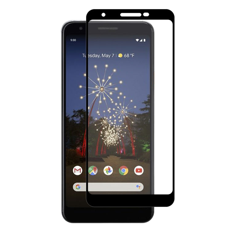 ENKAY Hat-prince Full Glue 0.26mm 9H 2.5D Tempered Glass Film for, For Galaxy A20e, For Google Pixel 3A(1pc), For Huawei Y5 2019 (1 PC)