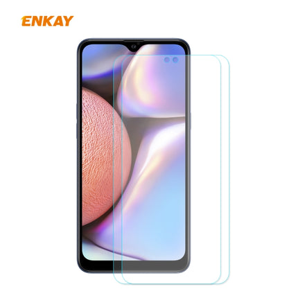 2 PCS ENKAY Hat-Prince 0.26mm 9H 2.5D Curved Edge Tempered Glass Film, For Samsung Galaxy A01, For Samsung Galaxy A10s, For Samsung Galaxy A11 / Galaxy M11, For Samsung Galaxy A21, For Samsung Galaxy A21s, For Samsung Galaxy A31, For Samsung Galaxy A41...