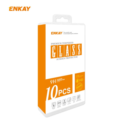 10 PCS ENKAY Hat-Prince 0.26mm 9H 2.5D Curved Edge Tempered Glass Film, For Samsung Galaxy A01, For Samsung Galaxy A10s, For Samsung Galaxy A11 / Galaxy M11, For Samsung Galaxy A21, For Samsung Galaxy A21s, For Samsung Galaxy A31�����������������������...