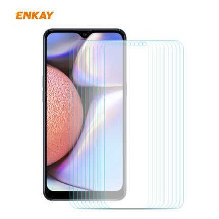 10 PCS ENKAY Hat-Prince 0.26mm 9H 2.5D Curved Edge Tempered Glass Film, For Samsung Galaxy A01, For Samsung Galaxy A10s, For Samsung Galaxy A11 / Galaxy M11, For Samsung Galaxy A21, For Samsung Galaxy A21s, For Samsung Galaxy A31�����������������������...