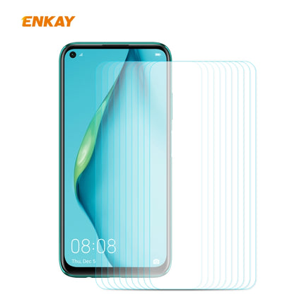 10 PCS ENKAY Hat-Prince 0.26mm 9H 2.5D Curved Edge Tempered Glass Film