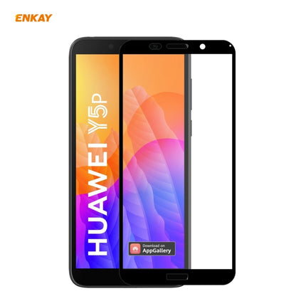 ENKAY Hat-Prince Full Glue 0.26mm 9H 2.5D Tempered Glass Full Coverage Film, For Huawei P40, For Huawei P40 Lite, For Huawei Y5p, For Huawei Y6p, For Huawei Honor X10 5G, For Huawei P40 Lite E, For Redmi 10X 4G / Redmi Note 9                           ...