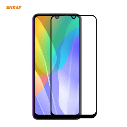 ENKAY Hat-Prince Full Glue 0.26mm 9H 2.5D Tempered Glass Full Coverage Film, For Huawei P40, For Huawei P40 Lite, For Huawei Y5p, For Huawei Y6p, For Huawei Honor X10 5G, For Huawei P40 Lite E, For Redmi 10X 4G / Redmi Note 9                           ...
