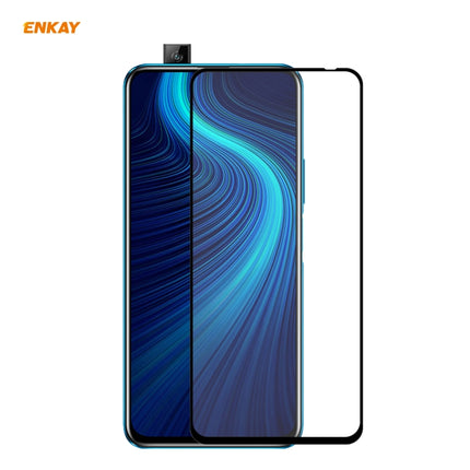 ENKAY Hat-Prince Full Glue 0.26mm 9H 2.5D Tempered Glass Full Coverage Film, For Huawei P40, For Huawei P40 Lite, For Huawei Y5p, For Huawei Y6p, For Huawei Honor X10 5G, For Huawei P40 Lite E, For Redmi 10X 4G / Redmi Note 9                           ...