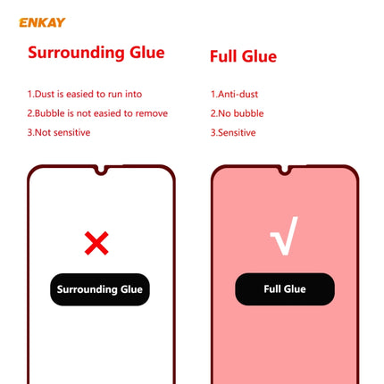 5 PCS ENKAY Hat-Prince Full Glue 0.26mm 9H 2.5D Tempered Glass Full Coverage Film, For Xiaomi Mi 10 Lite /Redmi 10X 5G, For Redmi 10X 4G / Redmi Note 9, For Redmi Note 9S / Note 9 Pro, For Huawei P40, For Huawei P40 Lite, For Huawei Y5p, For Huawei Y6p...