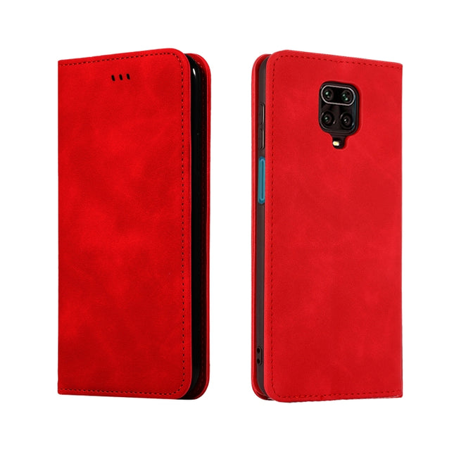 Retro Skin Feel Business Magnetic Horizontal Flip Leather Case, For Xiaomi Poco M2 Pro, For Xiaomi Mi CC9 Pro / Note 10