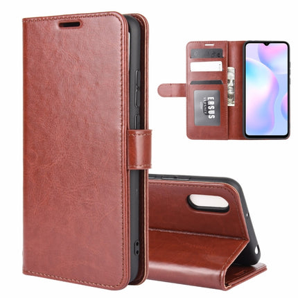 For Xiaomi Redmi 9A R64 Texture Single Horizontal Flip Protective Case with Holder & Card Slots & Wallet& Photo Frame, For Xiaomi Redmi 9A