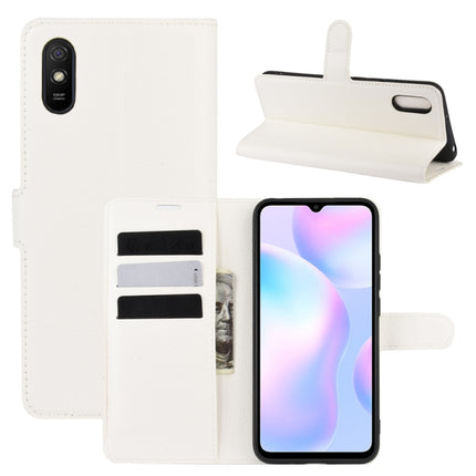 For Xiaomi Redmi 9A Litchi Texture Horizontal Flip Protective Case with Holder & Card Slots & Wallet, For Redmi 9A, For Xiaomi Redmi 9A