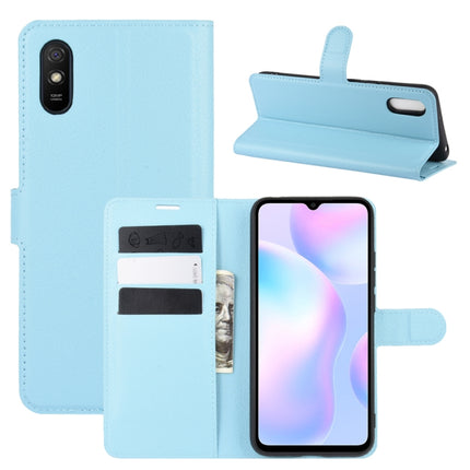 For Xiaomi Redmi 9A Litchi Texture Horizontal Flip Protective Case with Holder & Card Slots & Wallet, For Redmi 9A, For Xiaomi Redmi 9A