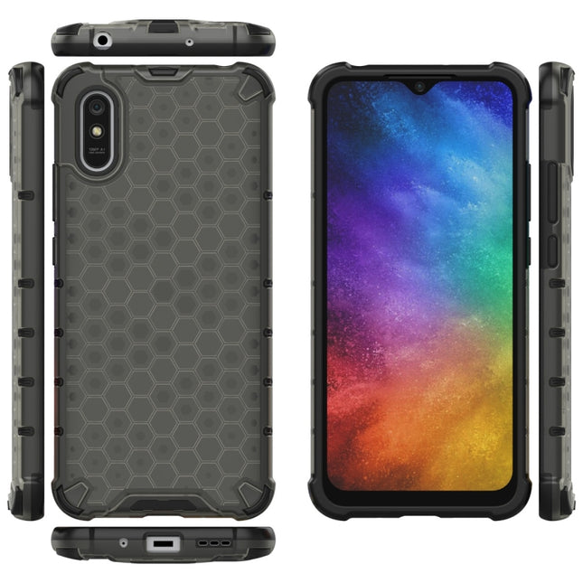 For Xiaomi Redmi 9A Shockproof Honeycomb PC + TPU Case, For Xiaomi Redmi 9A, Xiaomi Redmi 9A