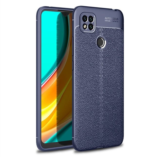 Litchi Texture TPU Shockproof Case, For Xiaomi Redmi 9A, For Xiaomi Redmi 9C