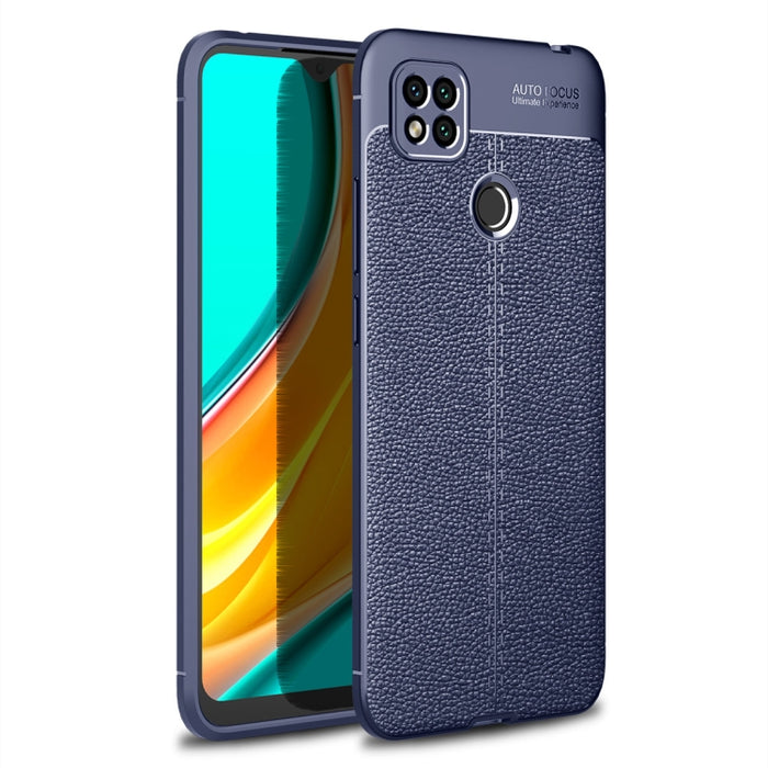 Litchi Texture TPU Shockproof Case, For Xiaomi Redmi 9C