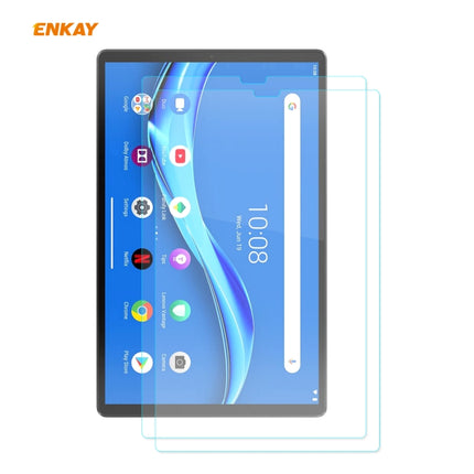 2 PCS ENKAY Hat-Prince 0.33mm 9H Surface Hardness 2.5D Explosion-proof Tempered Glass Screen Protector, For Huawei Honor V6, For Samsung Galaxy Tab A 8.4 (2020), For Lenovo M10 Plus 10.3, For Lenovo Smart Tab M10 10.1, For Lenovo E10 TB-X104F 10.1