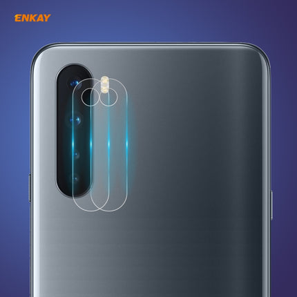 2 PCS Hat-Prince ENKAY 0.2mm 9H 2.15D Round Edge Rear Camera Lens Tempered Glass Film Protector, For Samsung Galaxy Note20, For Samsung Galaxy Note20 Ultra, For OnePlus Nord