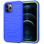 For iPhone 12 Pro Max / Blue+Olivine