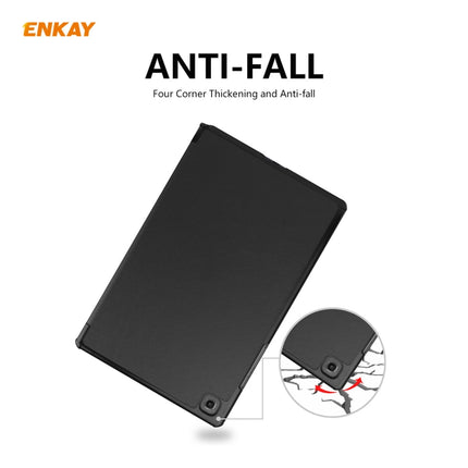 ENKAY ENK-8009 For Samsung Galaxy Tab A7 10.4 2020 T500 / T505 PU Leather + Plastic Smart Case with Three-folding Holder, For Samsung Galaxy Tab A7 10.4 2020 T500