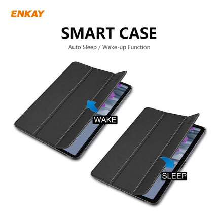ENKAY ENK-8009 For Samsung Galaxy Tab A7 10.4 2020 T500 / T505 PU Leather + Plastic Smart Case with Three-folding Holder, For Samsung Galaxy Tab A7 10.4 2020 T500
