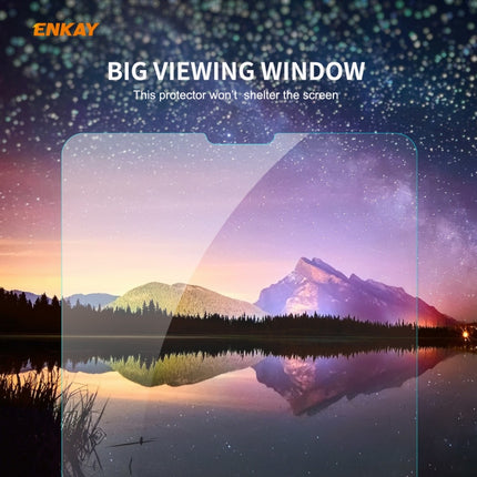 Para iPad Pro 11 2020/2018 2 piezas ENKAY Hat-Prince 0,33 mm 9H Dureza superficial 2.5D Protector de vidrio templado a prueba de explosiones, para iPad Pro 11 2022/2021/2020/2018 (2 piezas)