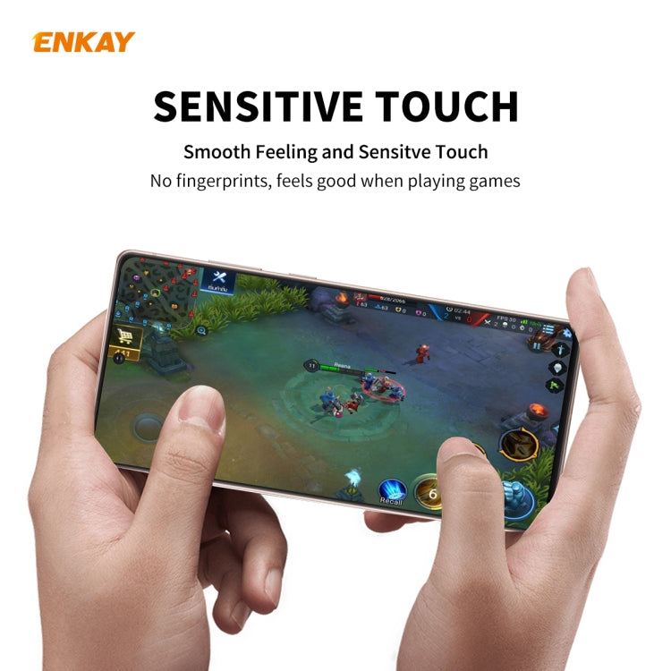 For Samsung Galaxy Note 20 ENKAY Hat-Prince Full Glue 0.2mm 9H 2.5D Tempered Glass Full Coverage Film Support Fingerprint Unlock, For Samsung Galaxy Note20(1pc), For Samsung Galaxy Note20(2pcs), For Samsung Galaxy Note20(5pcs)��������������������������...