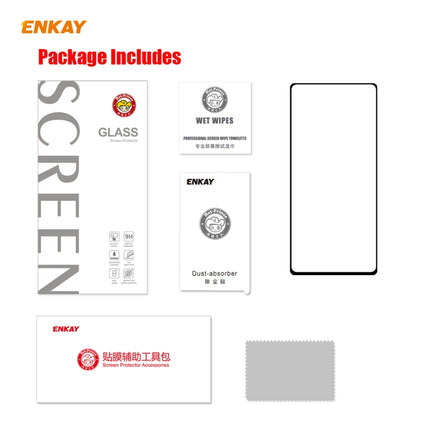 For Samsung Galaxy Note 20 ENKAY Hat-Prince Full Glue 0.2mm 9H 2.5D Tempered Glass Full Coverage Film Support Fingerprint Unlock, For Samsung Galaxy Note20(1pc), For Samsung Galaxy Note20(2pcs), For Samsung Galaxy Note20(5pcs)                          ...