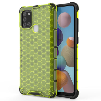 For Samsung Galaxy A21S  Shockproof Honeycomb PC + TPU Case, For Galaxy A21S