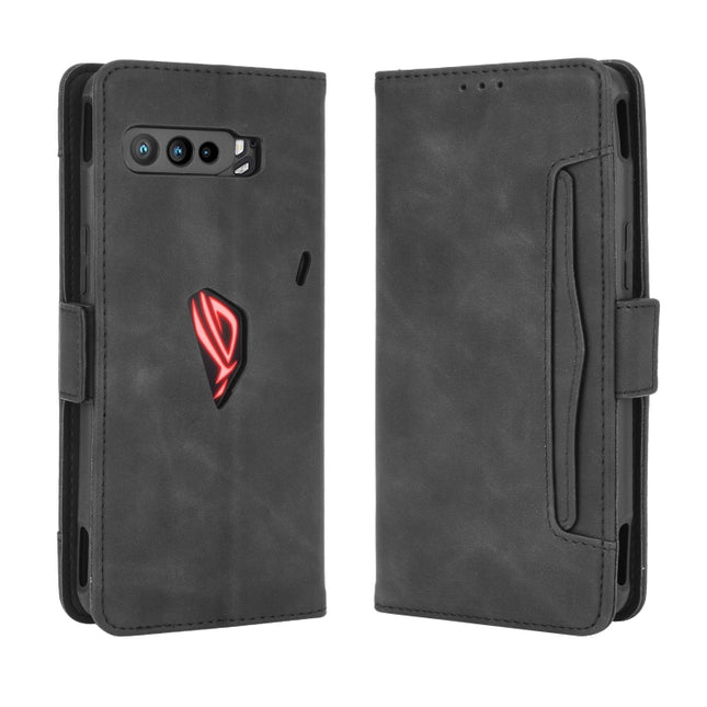 For Asus ROG Phone 3 ZS661KS Wallet Style Skin Feel Calf Pattern Leather Case ，with Separate Card Slot, For Asus ROG Phone 3 ZS661KS