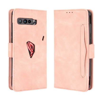 For Asus ROG Phone 3 ZS661KS Wallet Style Skin Feel Calf Pattern Leather Case ，with Separate Card Slot, For Asus ROG Phone 3 ZS661KS