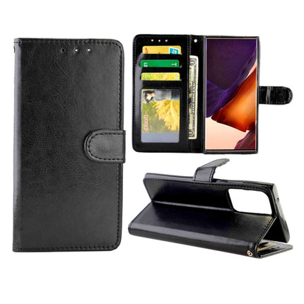 Crazy Horse Texture Leather Horizontal Flip Protective Case with Holder & Card Slots & Wallet & Photo Frame, For Nokia5.3, For Samsung Galaxy Note20 Ultra 5G, For Huawei Y6p(2020), For Huawei P Smart(2020)