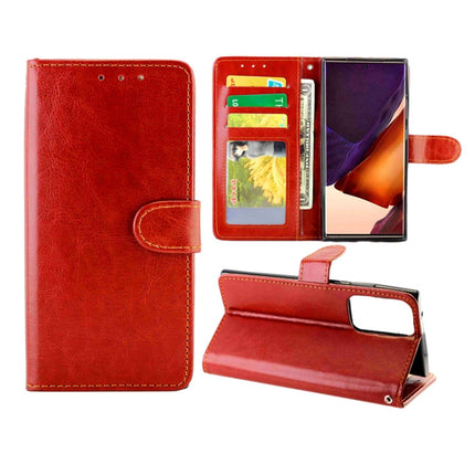 Crazy Horse Texture Leather Horizontal Flip Protective Case with Holder & Card Slots & Wallet & Photo Frame, For Nokia5.3, For Samsung Galaxy Note20 Ultra 5G, For Huawei Y6p(2020), For Huawei P Smart(2020)