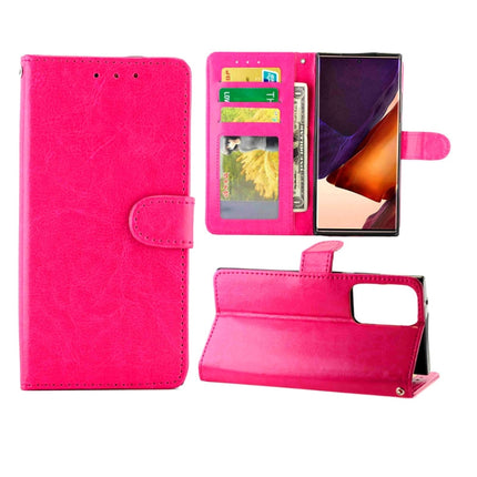 Crazy Horse Texture Leather Horizontal Flip Protective Case with Holder & Card Slots & Wallet & Photo Frame, For Nokia5.3, For Samsung Galaxy Note20 Ultra 5G, For Huawei Y6p(2020), For Huawei P Smart(2020)