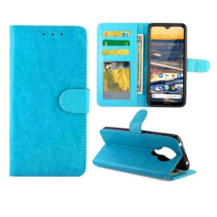 Crazy Horse Texture Leather Horizontal Flip Protective Case with Holder & Card Slots & Wallet & Photo Frame, For Nokia5.3, For Samsung Galaxy Note20 Ultra 5G, For Huawei Y6p(2020), For Huawei P Smart(2020)