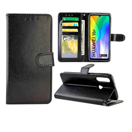 Crazy Horse Texture Leather Horizontal Flip Protective Case with Holder & Card Slots & Wallet & Photo Frame, For Nokia5.3, For Samsung Galaxy Note20 Ultra 5G, For Huawei Y6p(2020), For Huawei P Smart(2020)