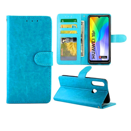 Crazy Horse Texture Leather Horizontal Flip Protective Case with Holder & Card Slots & Wallet & Photo Frame, For Nokia5.3, For Samsung Galaxy Note20 Ultra 5G, For Huawei Y6p(2020), For Huawei P Smart(2020)