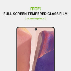 MOFI 9H 2.5D Full Screen Tempered Glass Film（Ultrasonic fingerprint unlock）, For Galaxy Note20