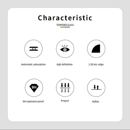 MOFI 9H 2.5D Full Screen Tempered Glass Film（Ultrasonic fingerprint unlock）, For Galaxy Note20