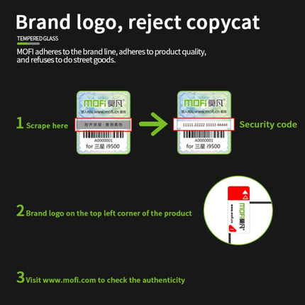 MOFI 9H 2.5D Full Screen Tempered Glass Film（Ultrasonic fingerprint unlock）, For Galaxy Note20