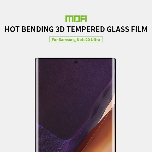 MOFI 9H 3D Explosion Proof Thermal Bending Full Screen Covered With Tempered Glass Film（Ultrasonic fingerprint unlock）