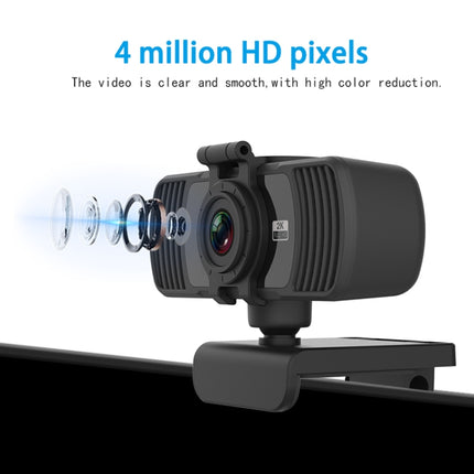 Richwell PC-06 Mini 360 Degrees Rotating 4.0 MP HD Auto Focus PC Webcam with Noise Reduction Microphone