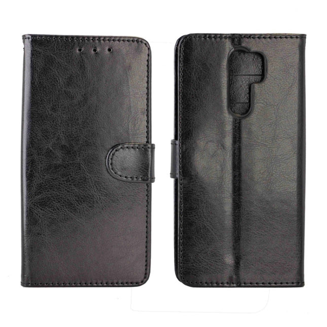 Crazy Horse Texture Leather Horizontal Flip Protective Case with Holder & Card Slots & Wallet & Photo Frame, For Xiaomi Redmi 9, For Xiaomi Redmi 9A, For Xiaomi Redmi 9C, For Nokia C1