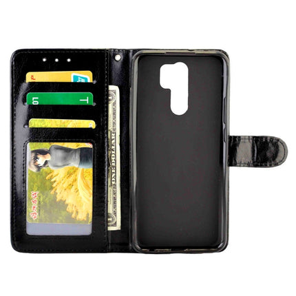 Crazy Horse Texture Leather Horizontal Flip Protective Case with Holder & Card Slots & Wallet & Photo Frame, For Xiaomi Redmi 9, For Xiaomi Redmi 9A, For Xiaomi Redmi 9C, For OPPO Reno4, For Nokia C1