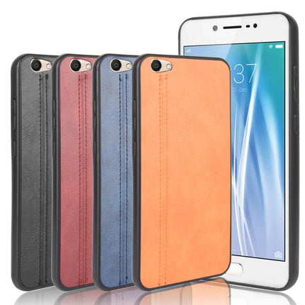 For Vivo V5/Y67 Shockproof Sewing Cow Pattern Skin PC + PU + TPU Case, For Vivo V5/Y67
