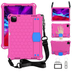 For iPad Air 2022 / 2020 10.9 / Rose Red+Blue