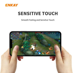 ENKAY Hat-Prince 0.26mm 9H 2.5D Curved Edge Explosion-proof Tempered Glass Film, For iPhone 12 mini, For iPhone 12 / 12 Pro, For iPhone 12 Pro Max