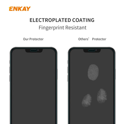 5 PCS ENKAY Hat-Prince 0.26mm 9H 2.5D Curved Edge Explosion-proof Tempered Glass Film, For iPhone 12 mini, For iPhone 12 / 12 Pro, For iPhone 12 Pro Max