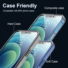 ENKAY Hat-Prince Full Glue 0.26mm 9H 2.5D Tempered Glass Full Coverage Film, For iPhone 12 mini, For iPhone 12 / 12 Pro, For iPhone 12 Pro Max
