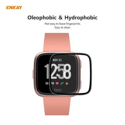 For Fitbit Versa 3 / Fitbit Sense ENKAY Hat-Prince 3D Full Screen Soft PC Edge + PMMA HD Screen Protector Film, For Fitbit Versa 3 / Fitbit Sense (1 PC), For Fitbit Versa 3 / Fitbit Sense (2 PCS), For Fitbit Versa 3 / Fitbit Sense (5 PCS)              ...