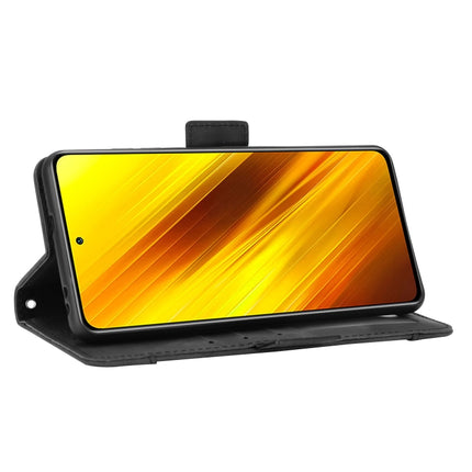 For Xiaomi Poco X3 NFC Wallet Style Skin Feel Calf Pattern Leather Case ，with Separate Card Slot, For Xiaomi Poco X3 NFC