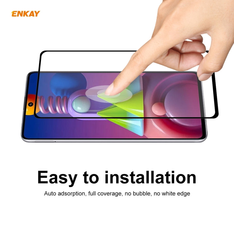 ENKAY Hat-Prince Full Glue 0.26mm 9H 2.5D Tempered Glass Full Coverage Film