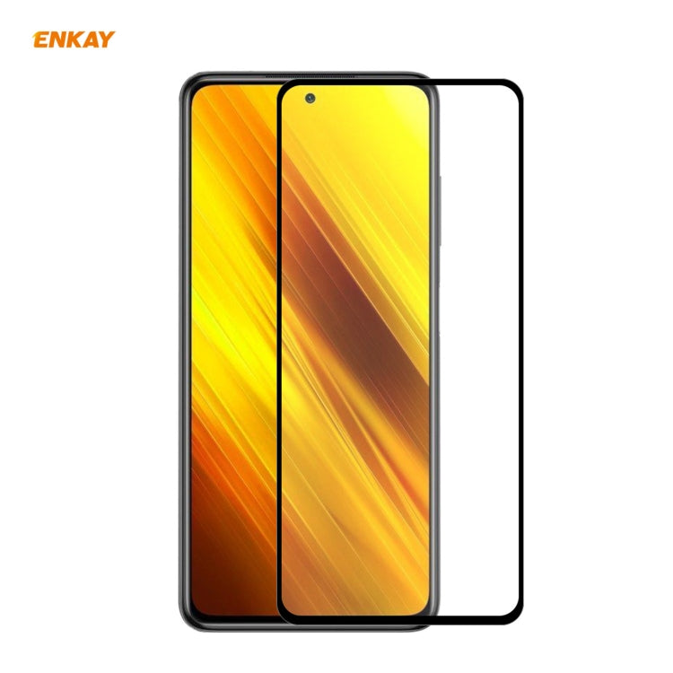 ENKAY Hat-Prince Full Glue 0.26mm 9H 2.5D Tempered Glass Full Coverage Film